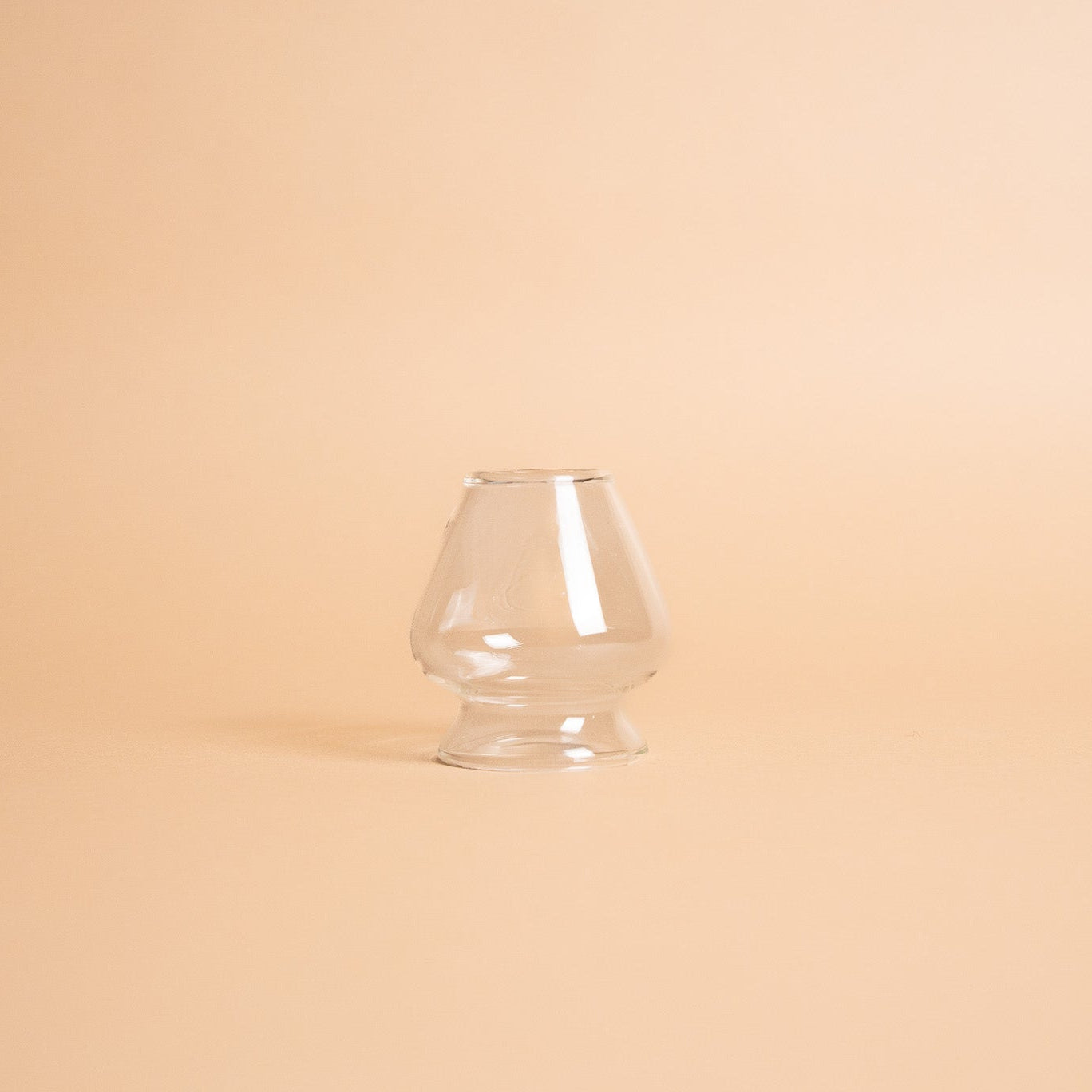 Matcha whisk holder glass